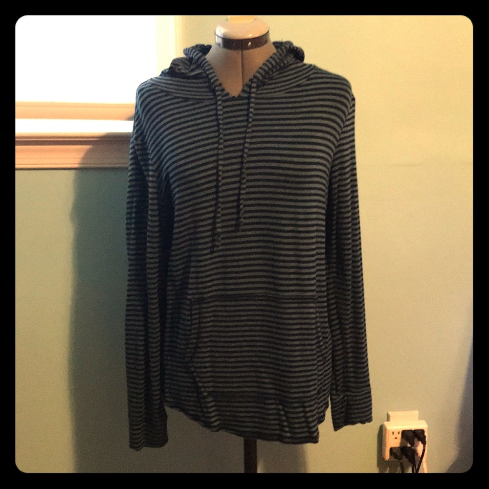 Striped hoodie